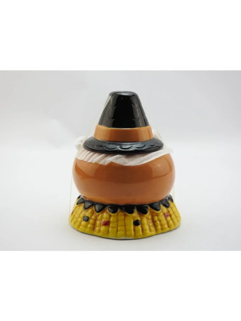 Johanna Parker Fox Witch Hat Ceramic Canister Jar Fall Halloween 6